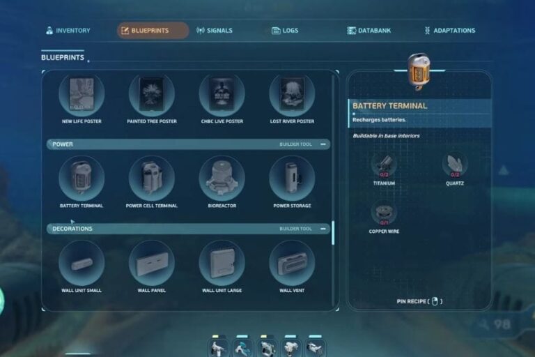 Як розблокувати Батарейний термінал у Subnautica 2